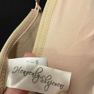 Shapewear. Underwire bra and compression shapewear.